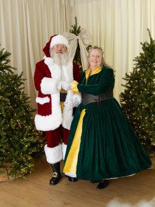 Santa and Mrs Claus